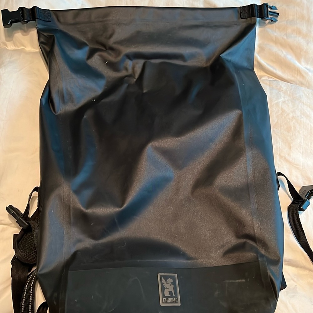 chrome backpack